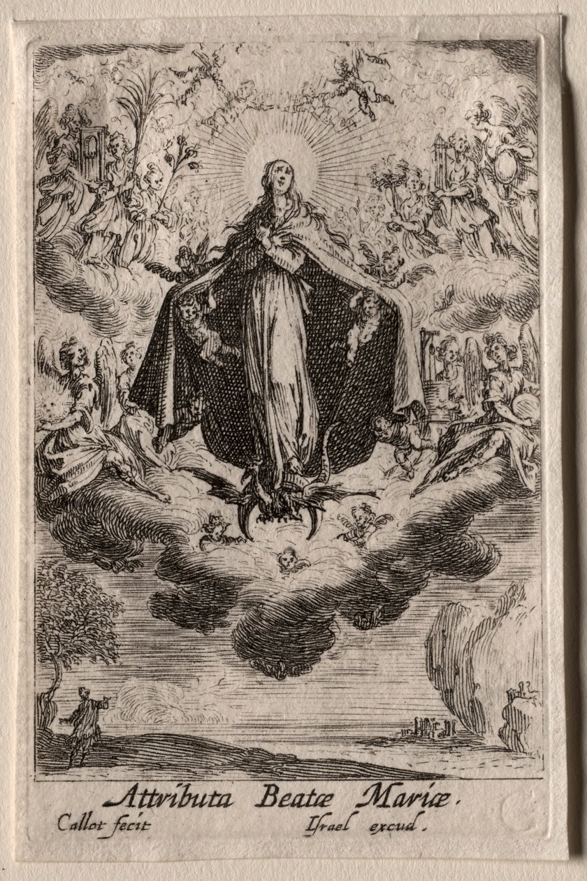 Jomfruens liv: Jomfruens egenskaber. af Jacques Callot