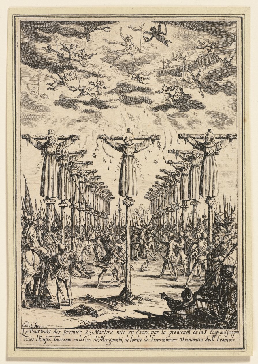 Japans martyrer af Jacques Callot