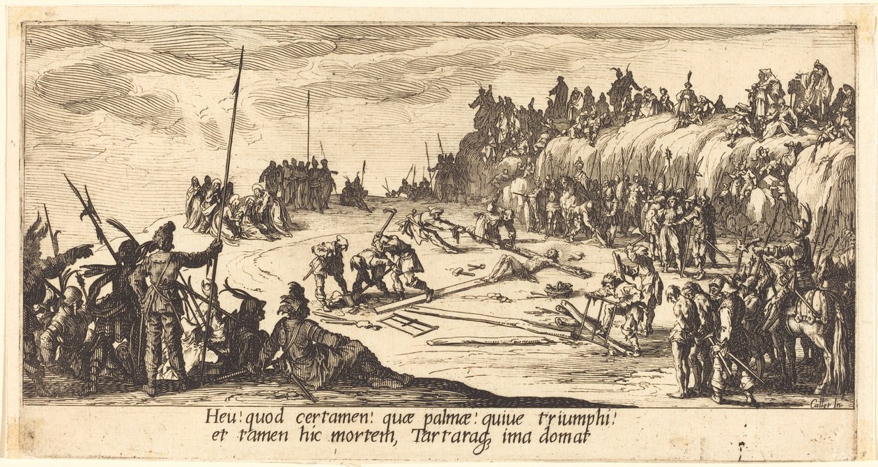 Naglen til korset af Jacques Callot