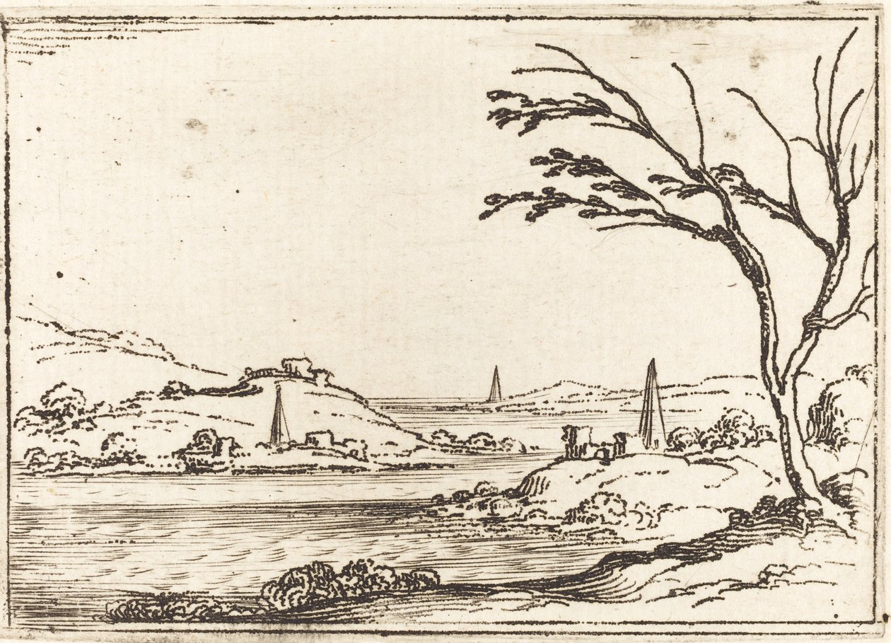 Nilens oversvømmelse. af Jacques Callot