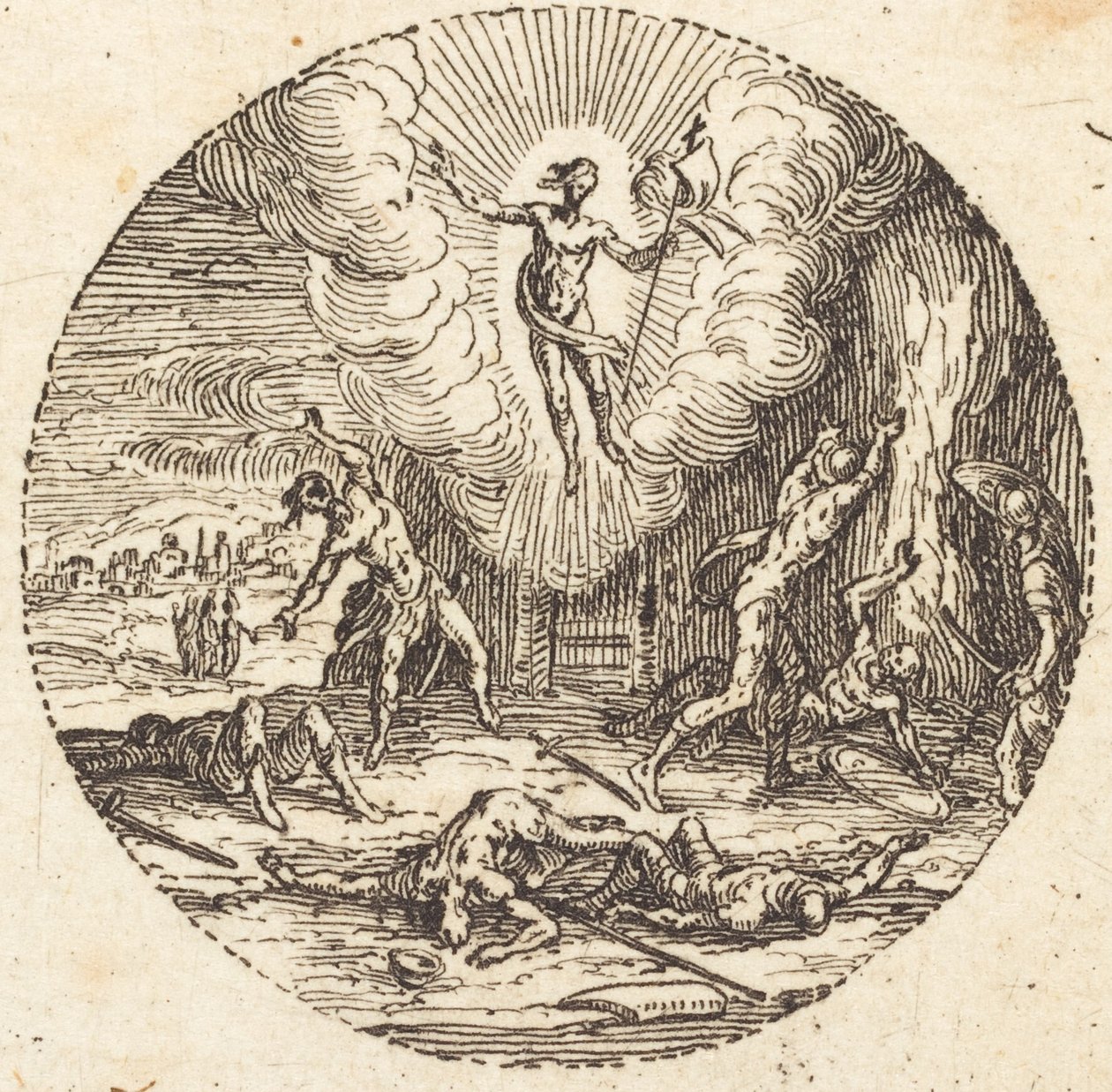 Opstandelsen af Jacques Callot