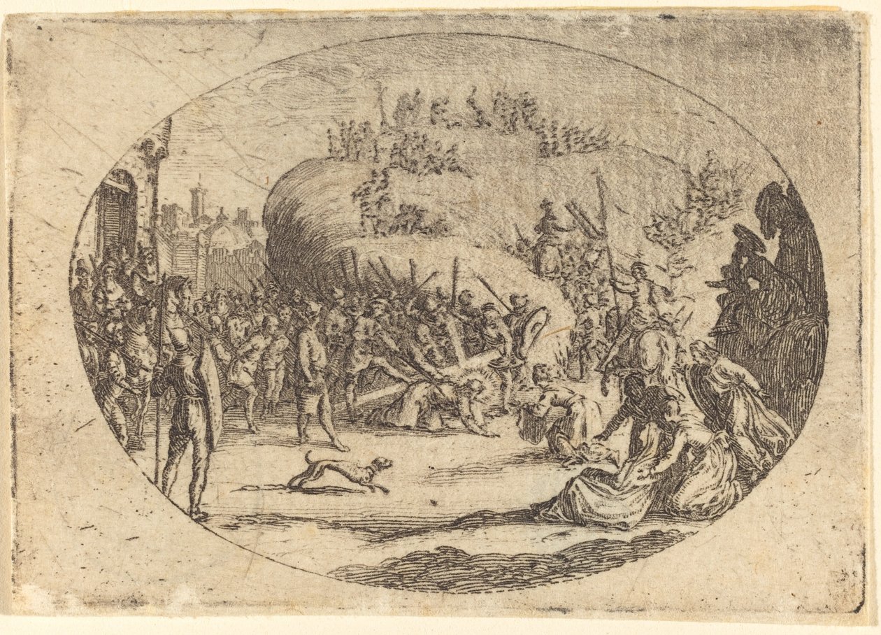 Den lille korsbæring af Jacques Callot