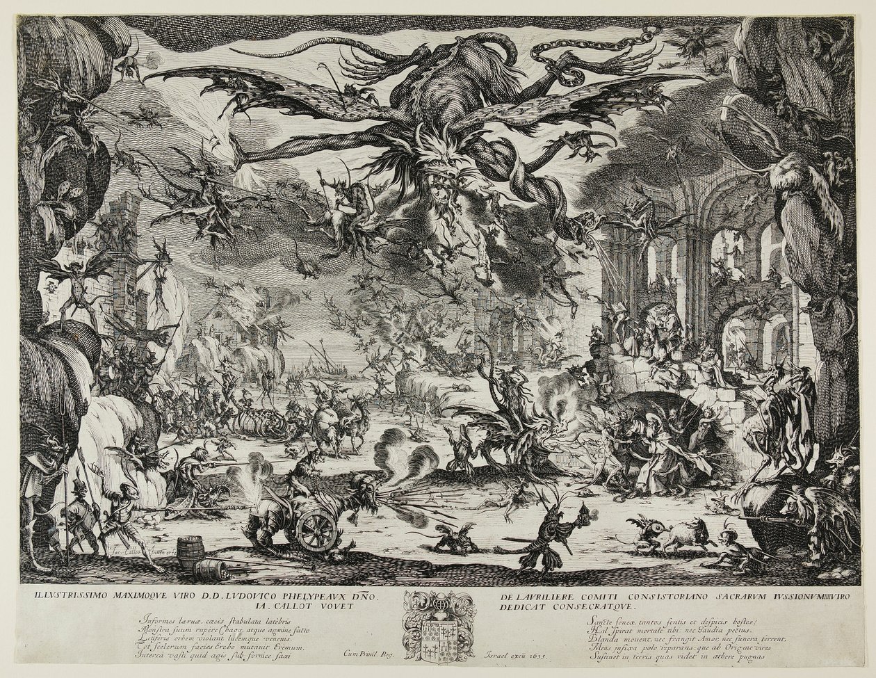 Sankt Anthonys fristelse af Jacques Callot