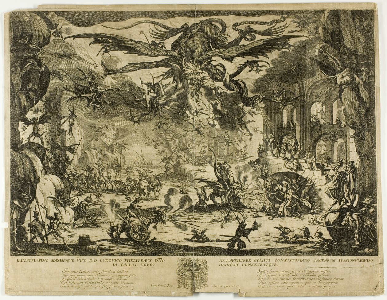 Sankt Anthonys fristelse af Jacques Callot
