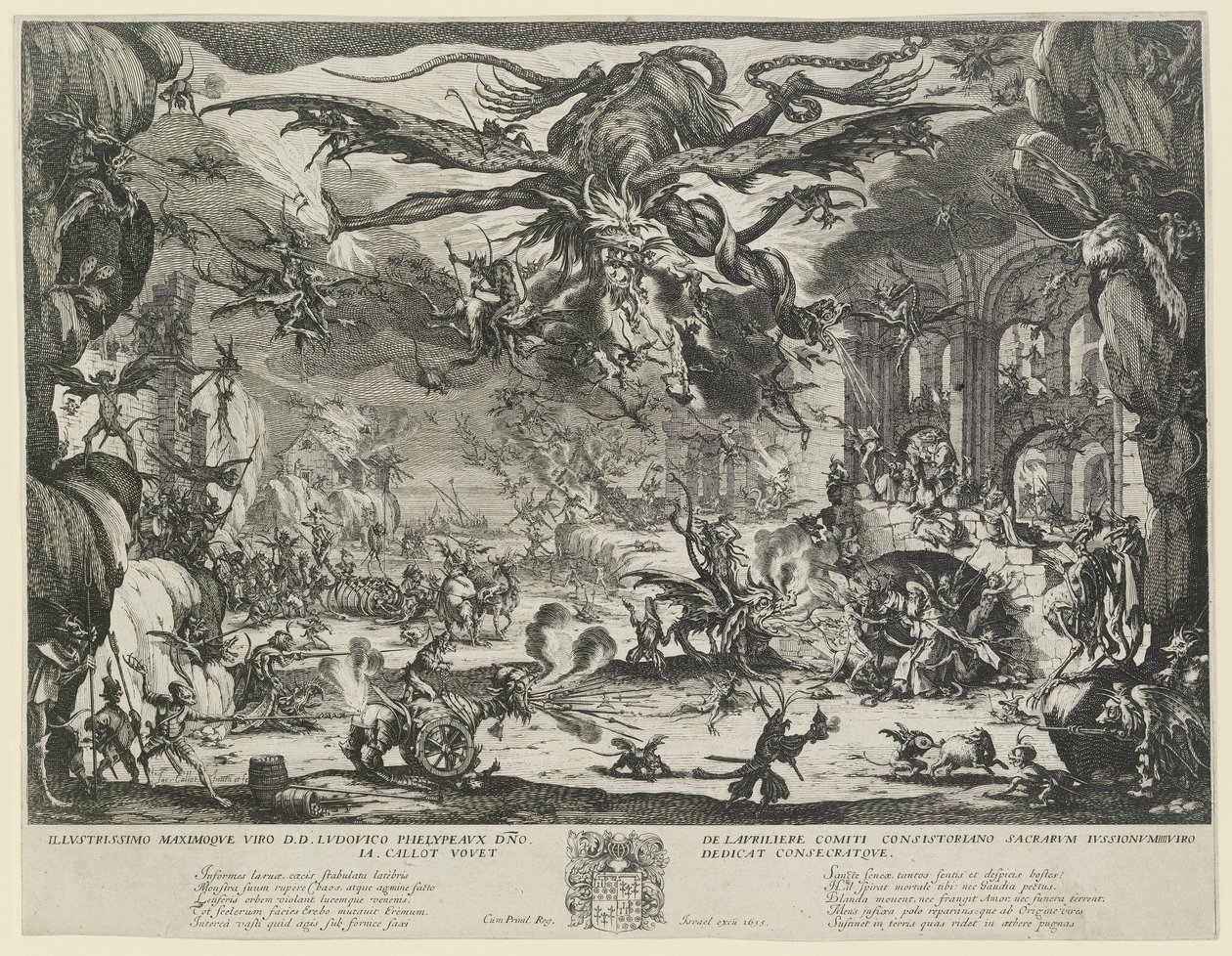 Sankt Anthonys fristelse af Jacques Callot