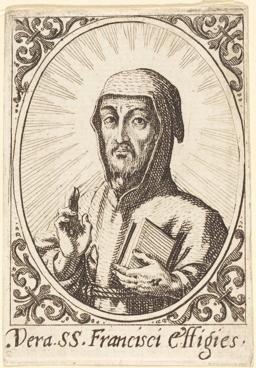 Den sande afbilding af Sankt Frans af Jacques Callot