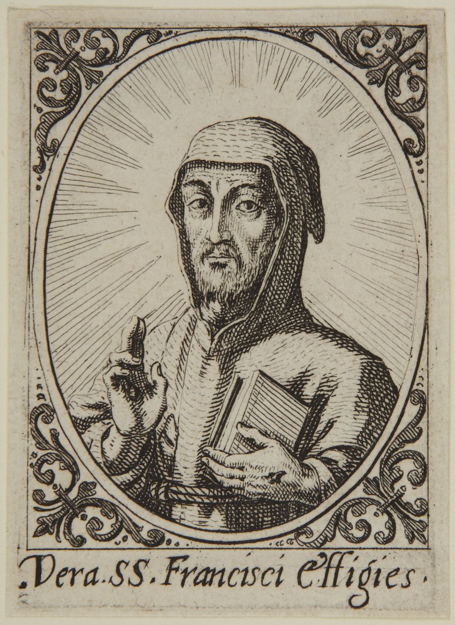 Det ægte portræt af Sankt Frans af Jacques Callot