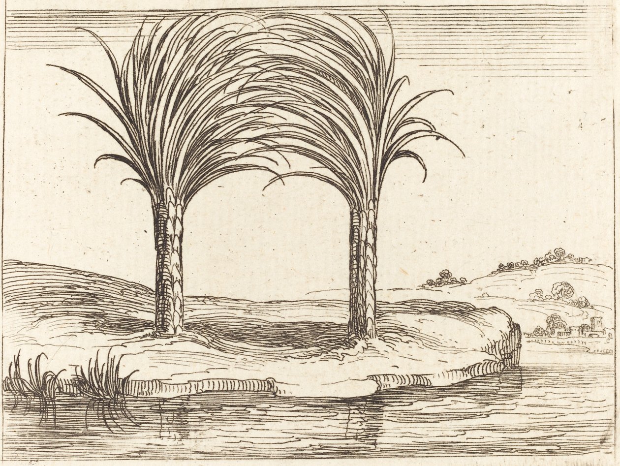 To Palmer af Jacques Callot