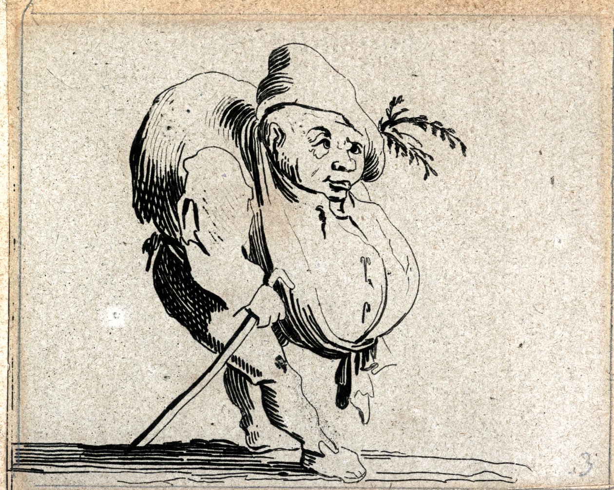 Varie Figure Gobbi ... (gravering) af Jacques Callot