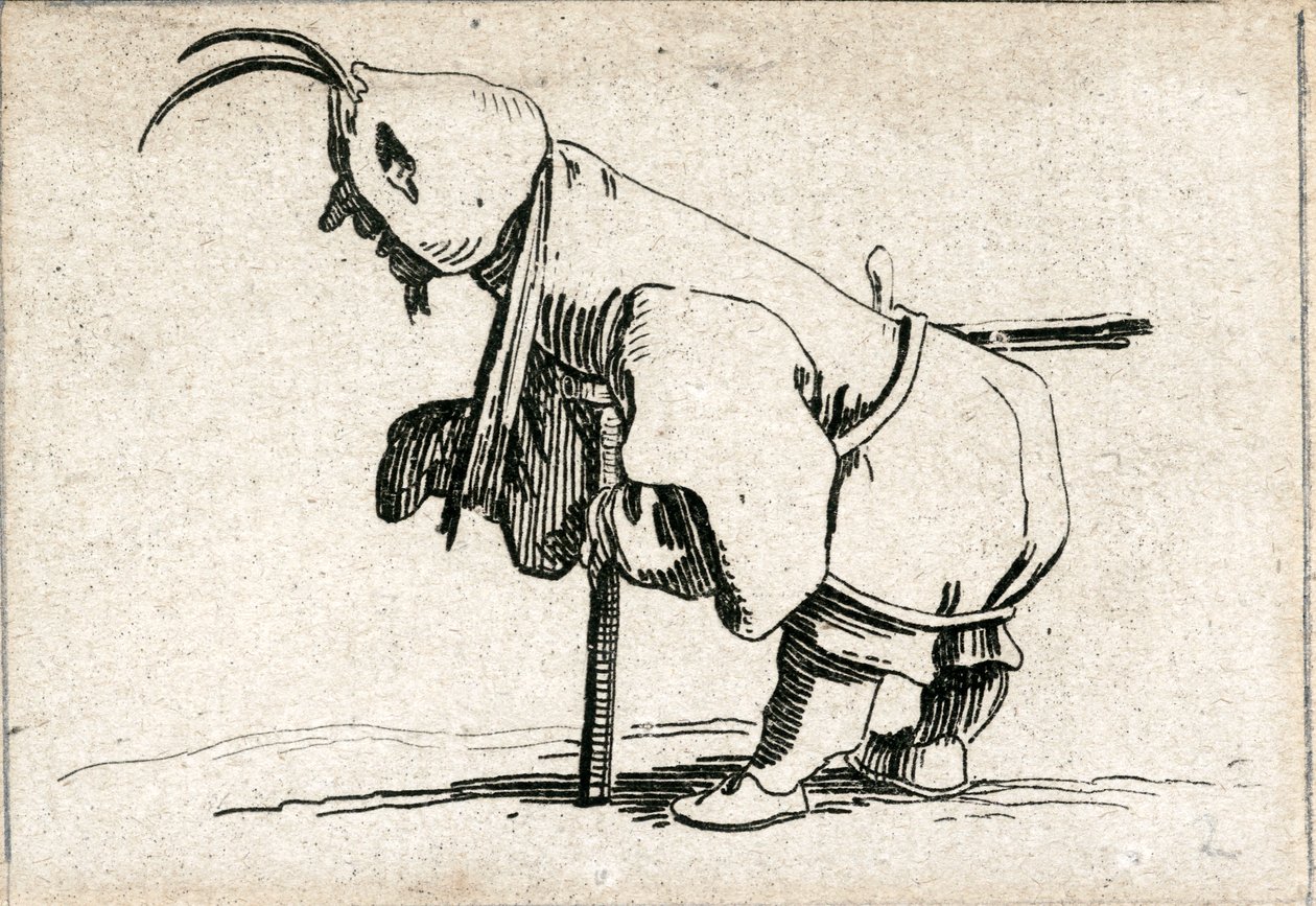 Varie Figure Gobbi ... (gravering) af Jacques Callot