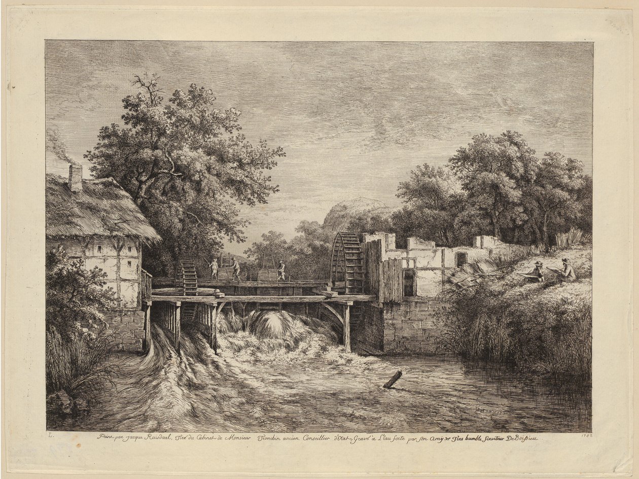 Vorhut, side 2 i serien »Die Bohémiens« af Jacques Callot