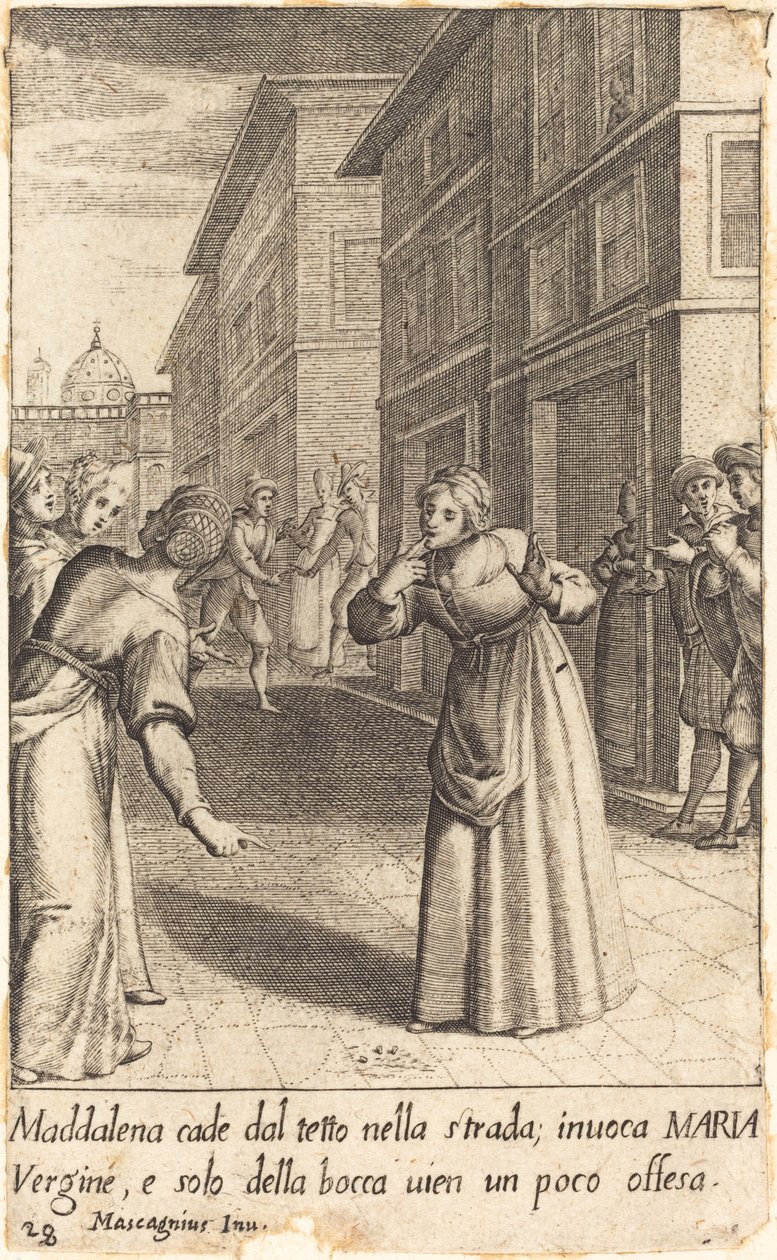 Magdalene af Jacques Callot after Donato Mascagni