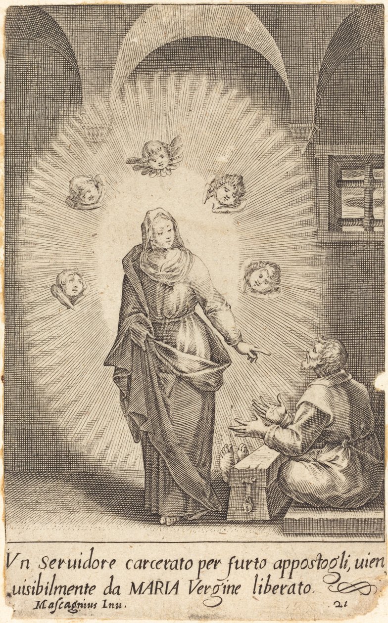 Den udleverede Tjener af Jacques Callot after Donato Mascagni