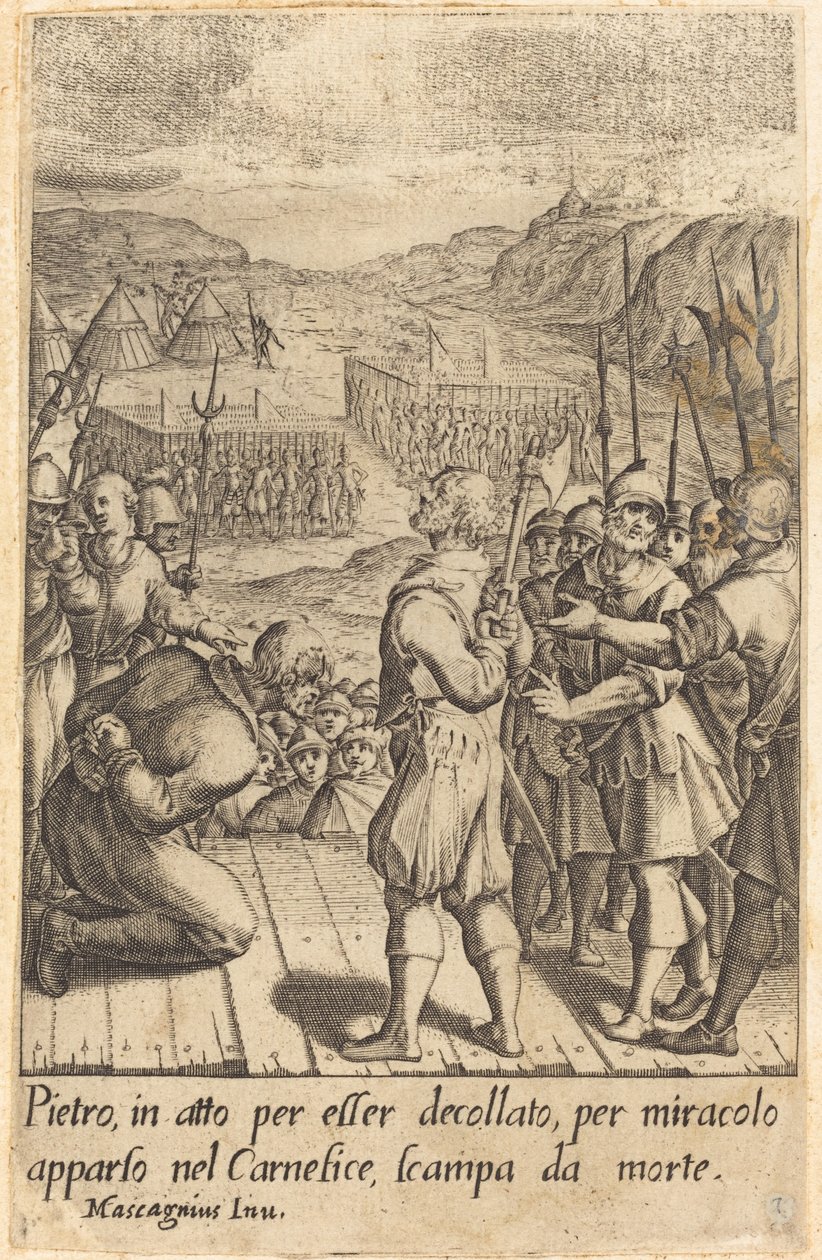 Bøddelen af Jacques Callot after Donato Mascagni