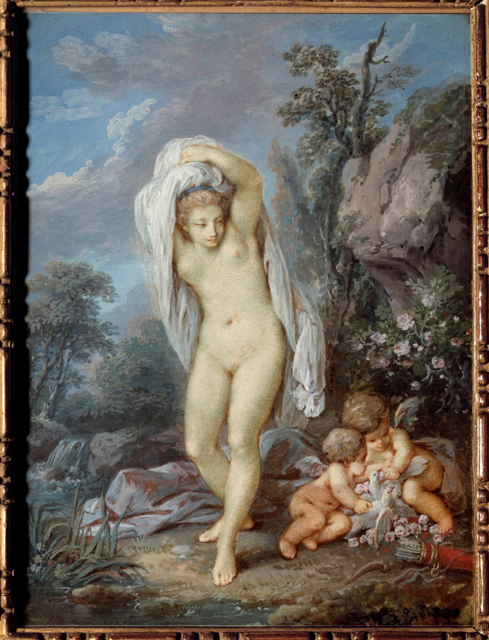 Venusbadet Maleri af Jacques Charlier (1720-1790) af Jacques Charlier