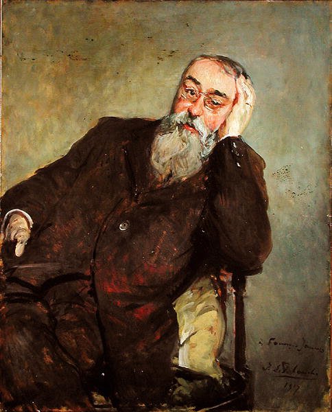 Francis Jammes (1868-1938) 1917 af Jacques Emile Blanche