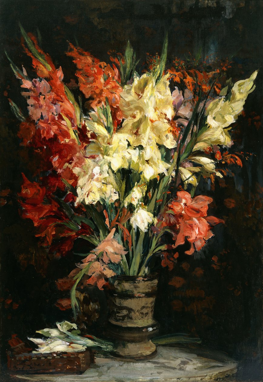 Gladioli, 1924 af Jacques Emile Blanche