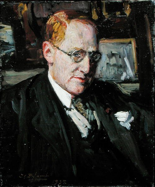 Julien Cain (1887-1974) 1938 af Jacques Emile Blanche