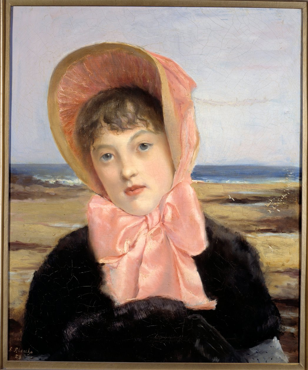Den lyserøde lodde af Jacques Emile (Jacques-Emile) Blanche (1861-1942) af Jacques Emile Blanche