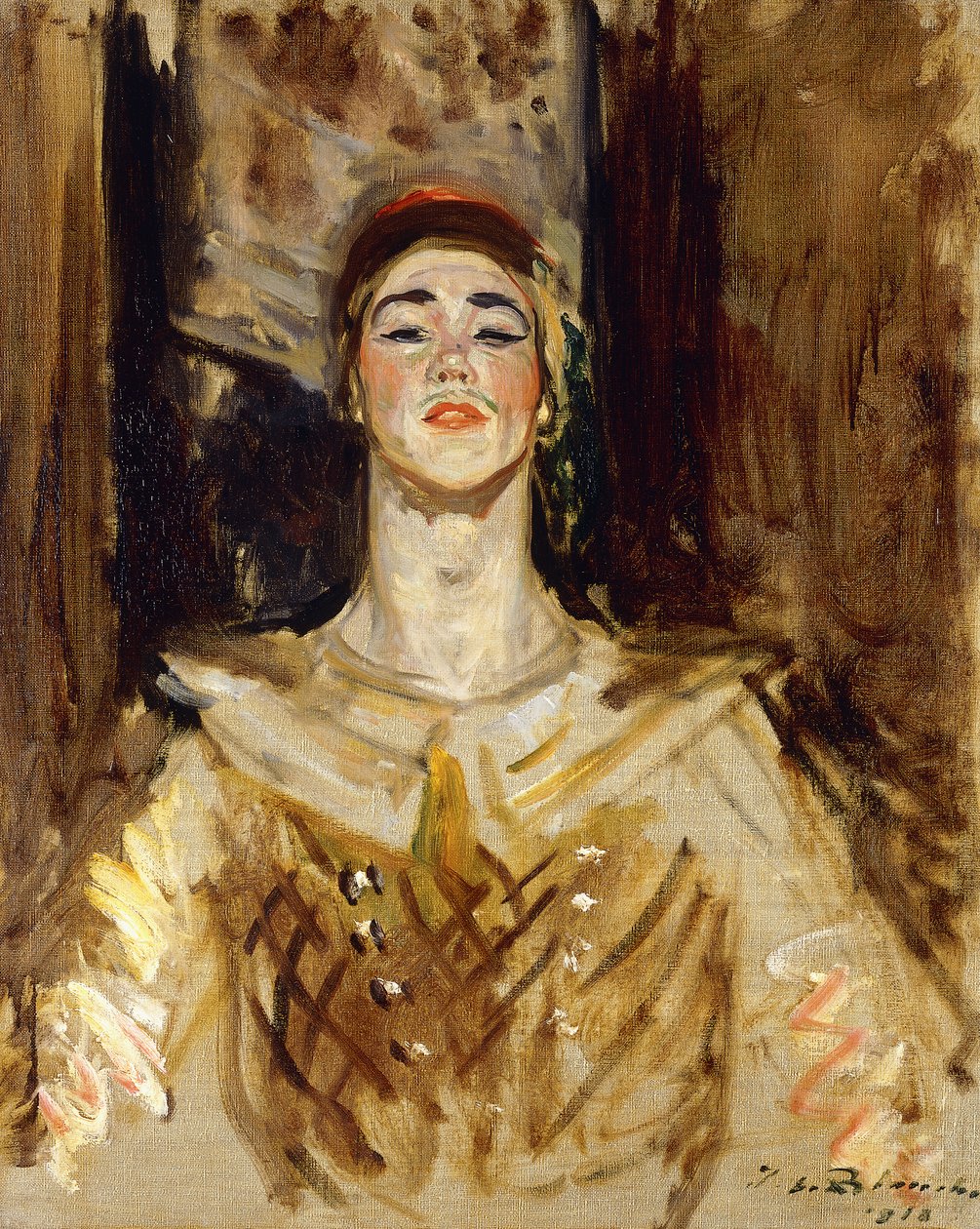 Nijinsky i Les Orientales, 1912 af Jacques Emile Blanche
