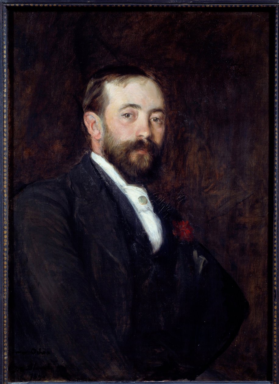 Portræt af den spanske maler Don Rafael de Ochoa y Madrazo (1858) Maleri af Jacques Emile (Jacques-Emile) Blanche (1861-1942) 1890 Søn. 0,55x0,77 m Rouen, Musee des Beaux Arts af Jacques Emile Blanche