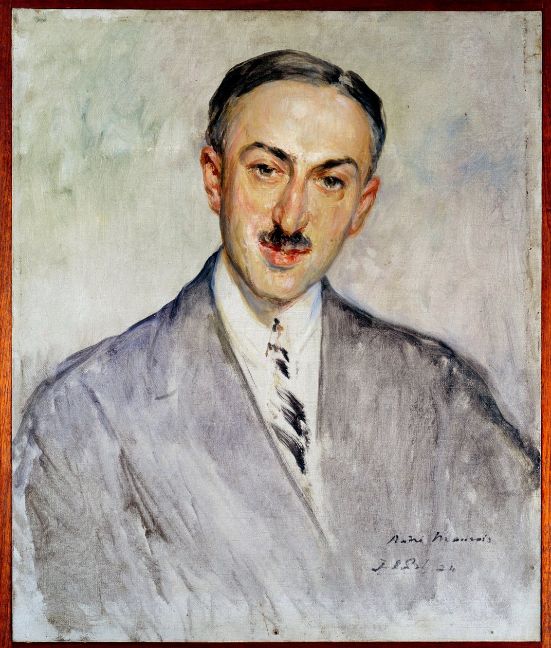 Studie til portrættet af Emile Herzog dit Andre Maurois (1885-1967), fransk forfatter Maleri af Jacques Emile (Jacques-Emile) Blanche (1861-1942) 1924 Søn. 0,5x0,41 m Rouen, musee des Beaux Arts af Jacques Emile Blanche