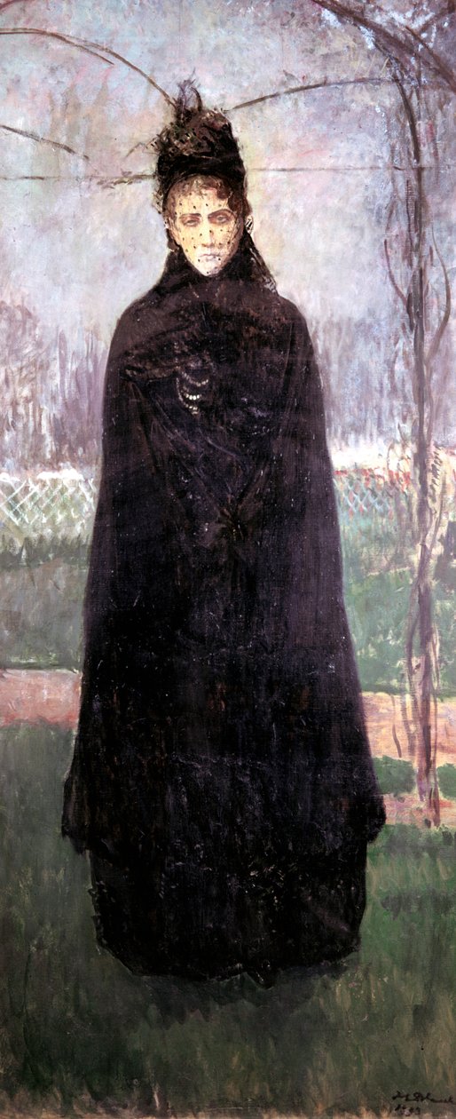 Virginia Oldoini 1837-99 grevinde af Castiglione, minde om 1893, 1914 af Jacques Emile Blanche
