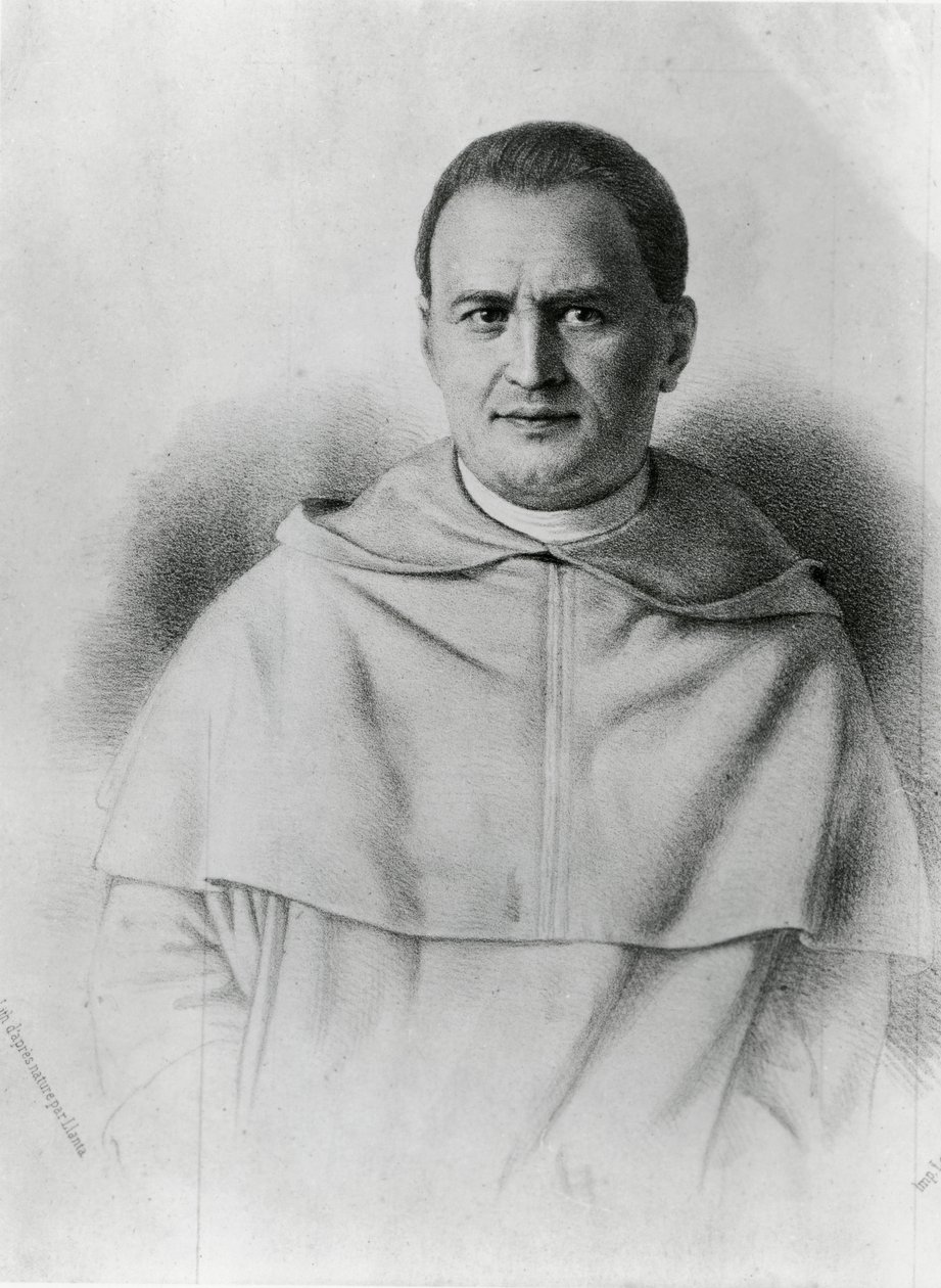 Henri-Dominique Lacordaire af Jacques Francois Gauderique Llanta