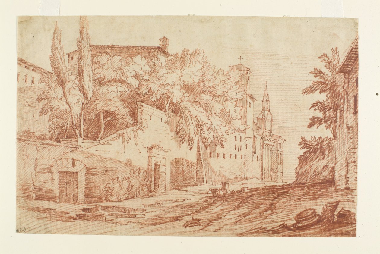 Romersk scene af Jacques François Amand
