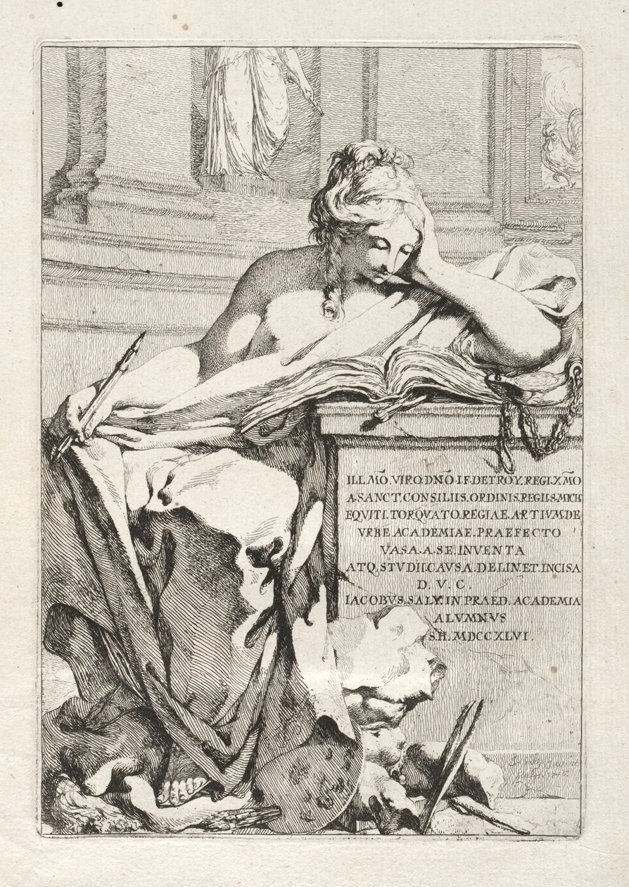 Suite af vaser af Jacques François Saly