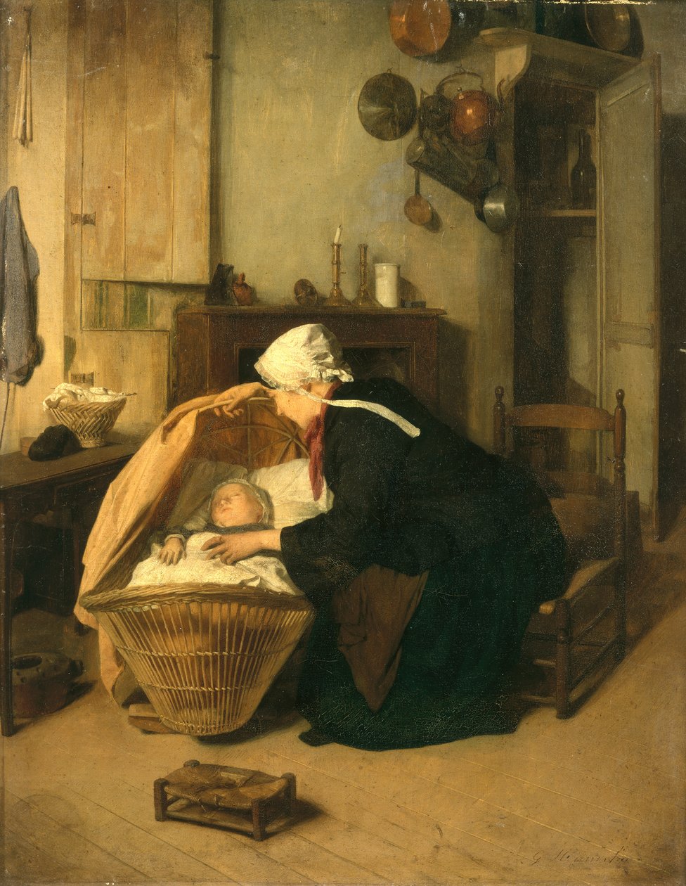 Den unge Moder af Jacques Gustave Hamelin