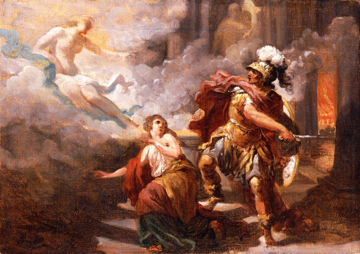 Helen reddet af Venus fra Æneas