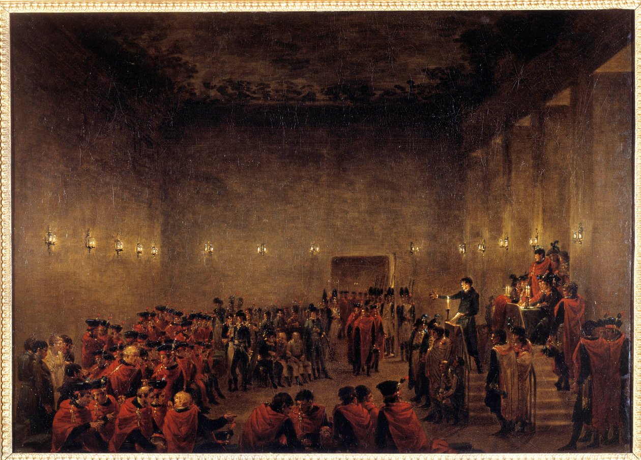 18 brumaire årg VIII af Jacques Henri Sablet