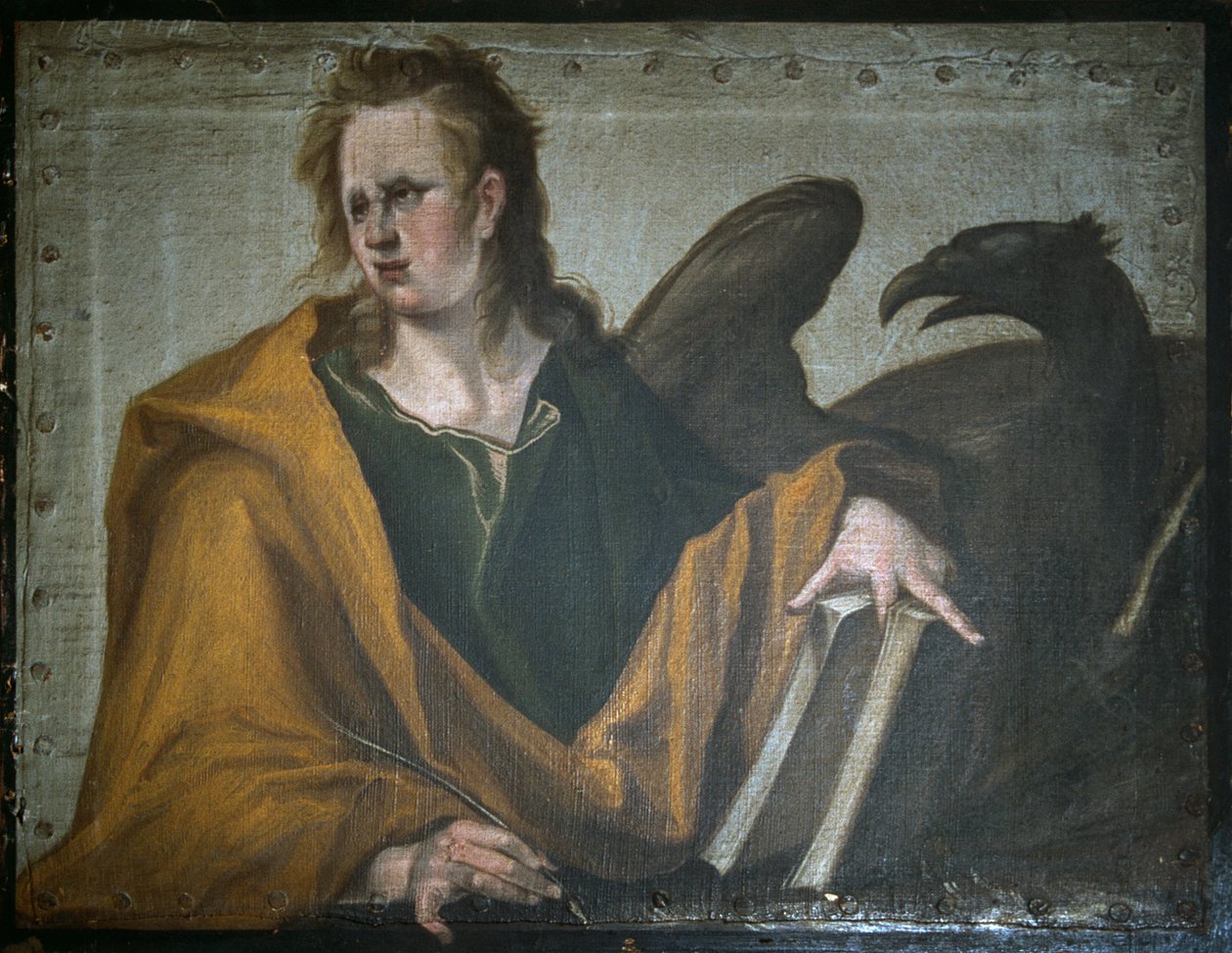 Sankt Johannes evangelisten, 1588 af Jacques II de Gheyn