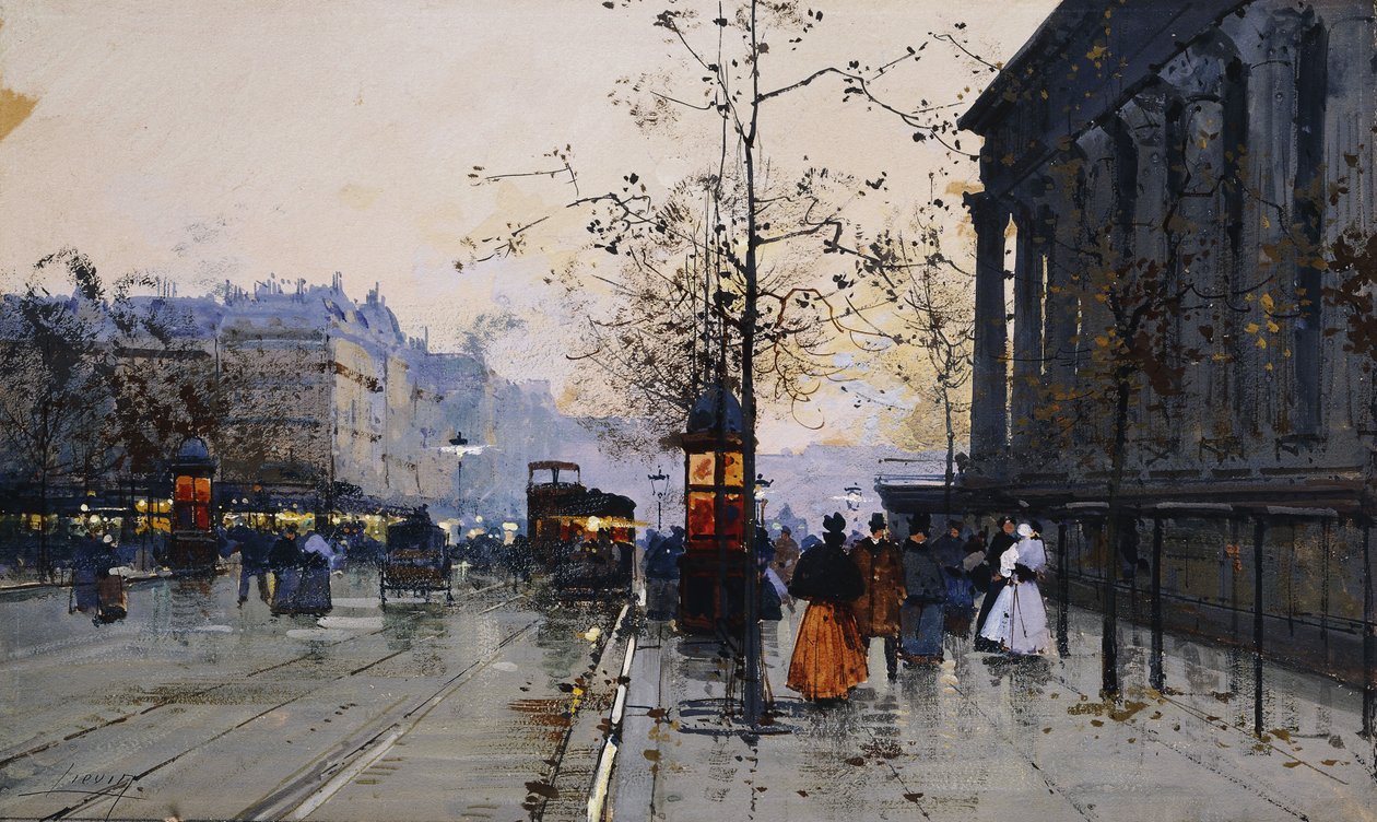Madeleine, Paris af Jacques Lieven