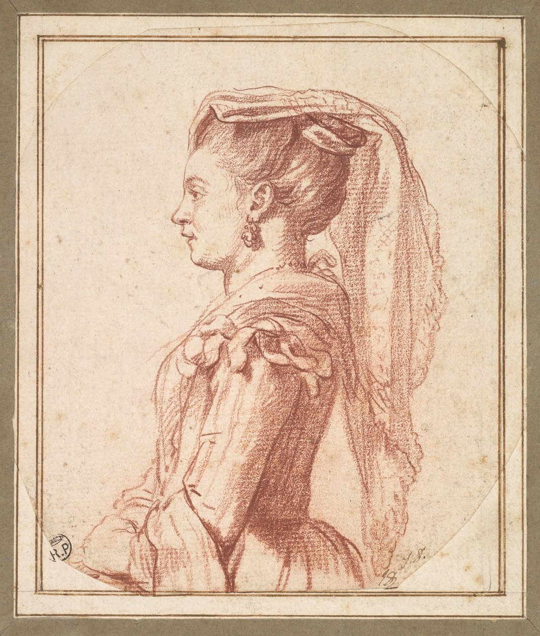 En ung kvinde fra Frascati af Jacques Louis David