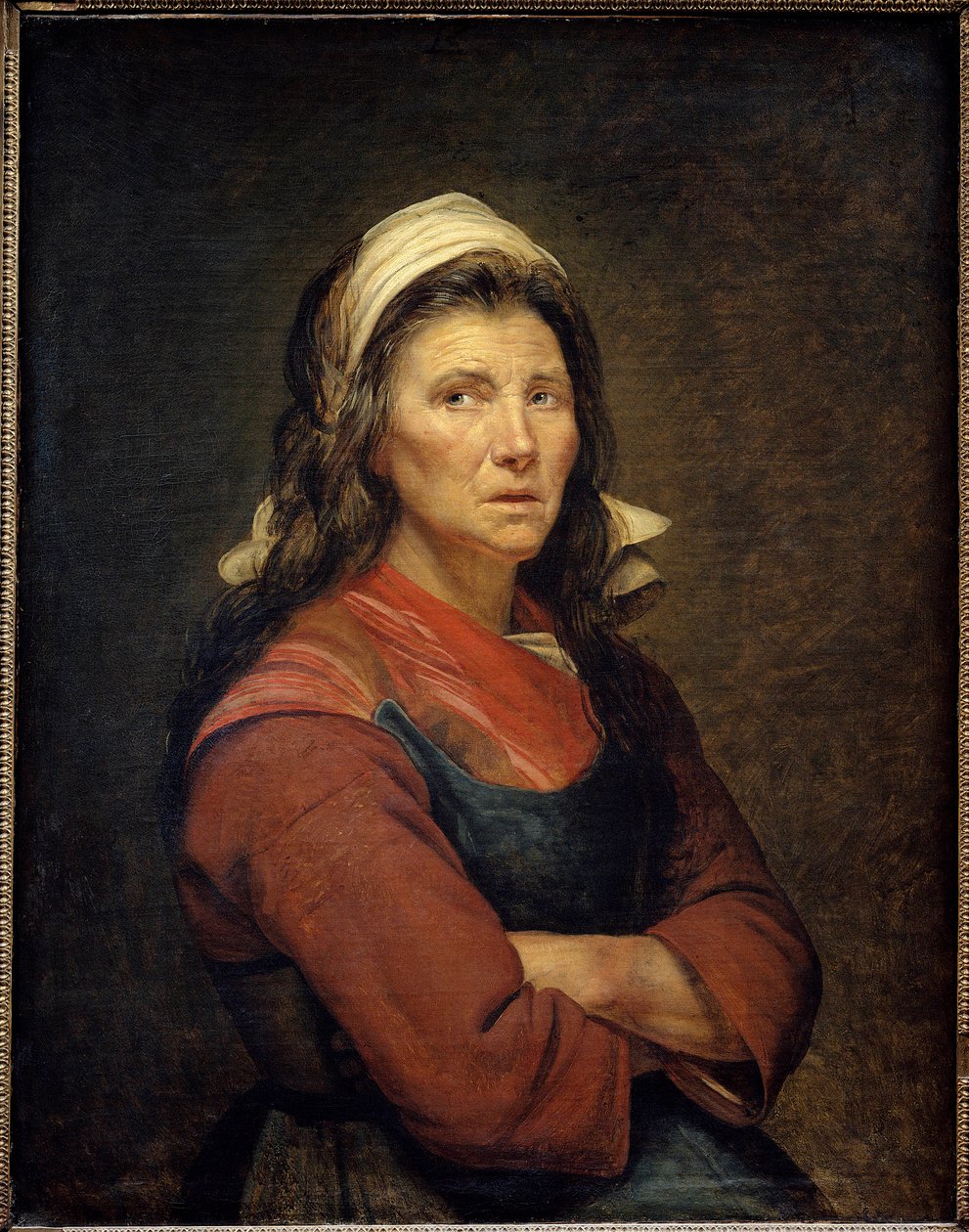 En maraichere. Maleri af Jacques Louis David (1748-1825) af Jacques Louis David
