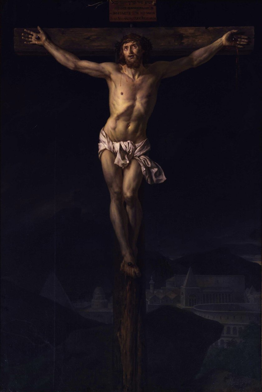 Kristus på korset af Jacques Louis David