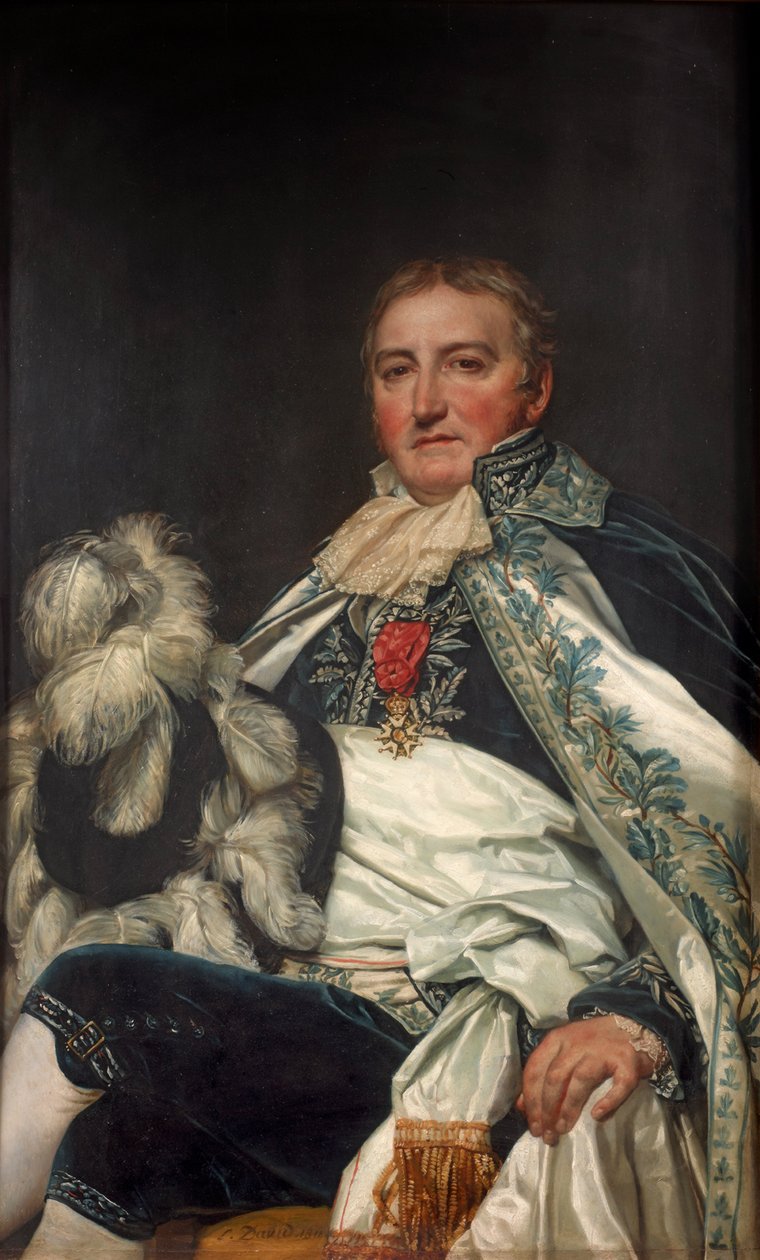 Grev Antoine French af Nantes, 1811. af Jacques Louis David