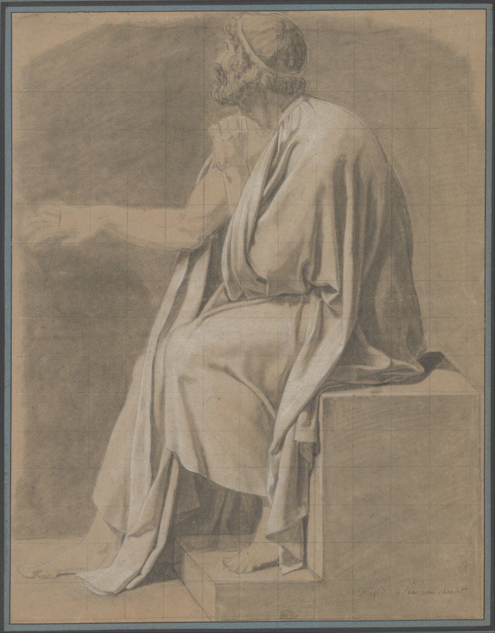 Kriton af Jacques Louis David
