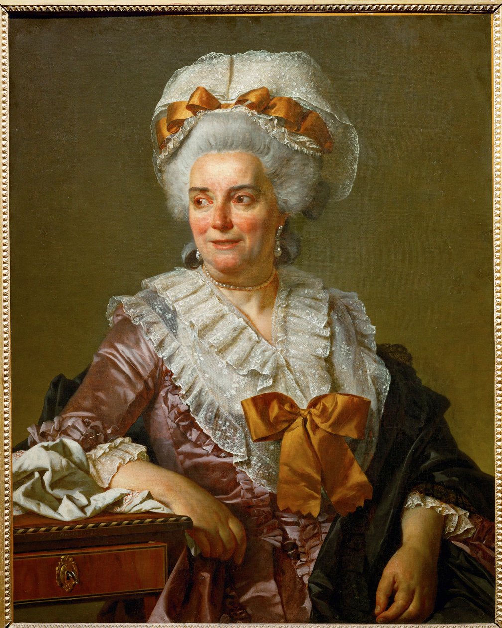 Genevieve Jacqueline Pecoul, malerens svigermor ... af Jacques Louis David