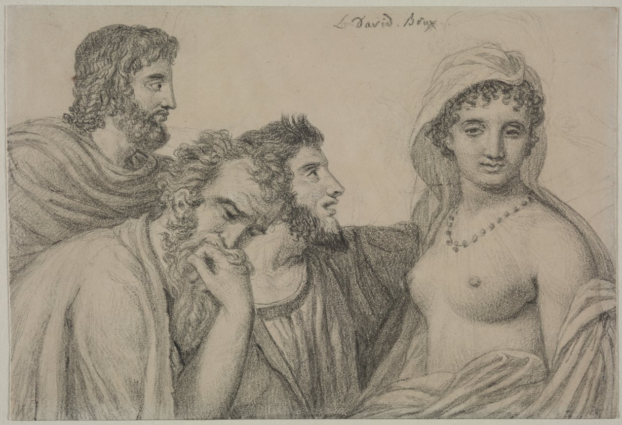 Phryné foran hendes dommere af Jacques Louis David