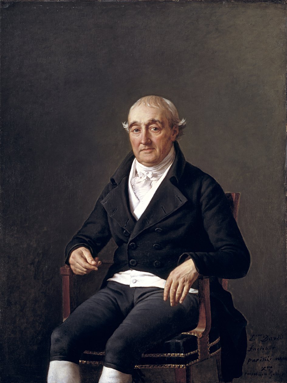 Portræt af Cooper Penrose, 1802 af Jacques Louis David