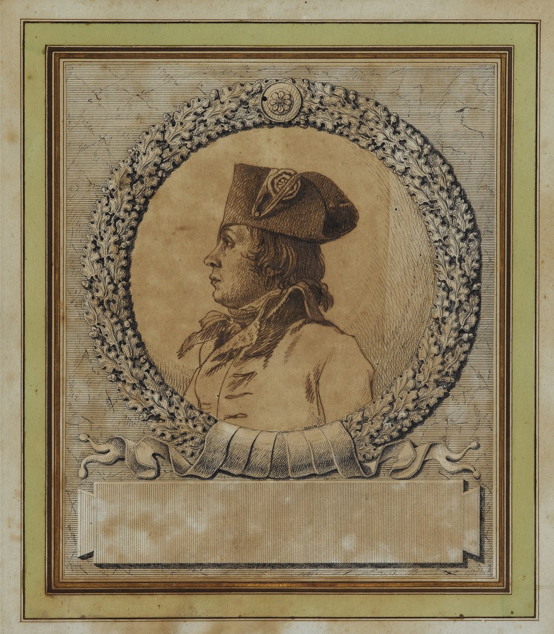 Portræt af Philippe-François-Joseph Le Bas 1762-1794, ca. 1793 af Jacques Louis David