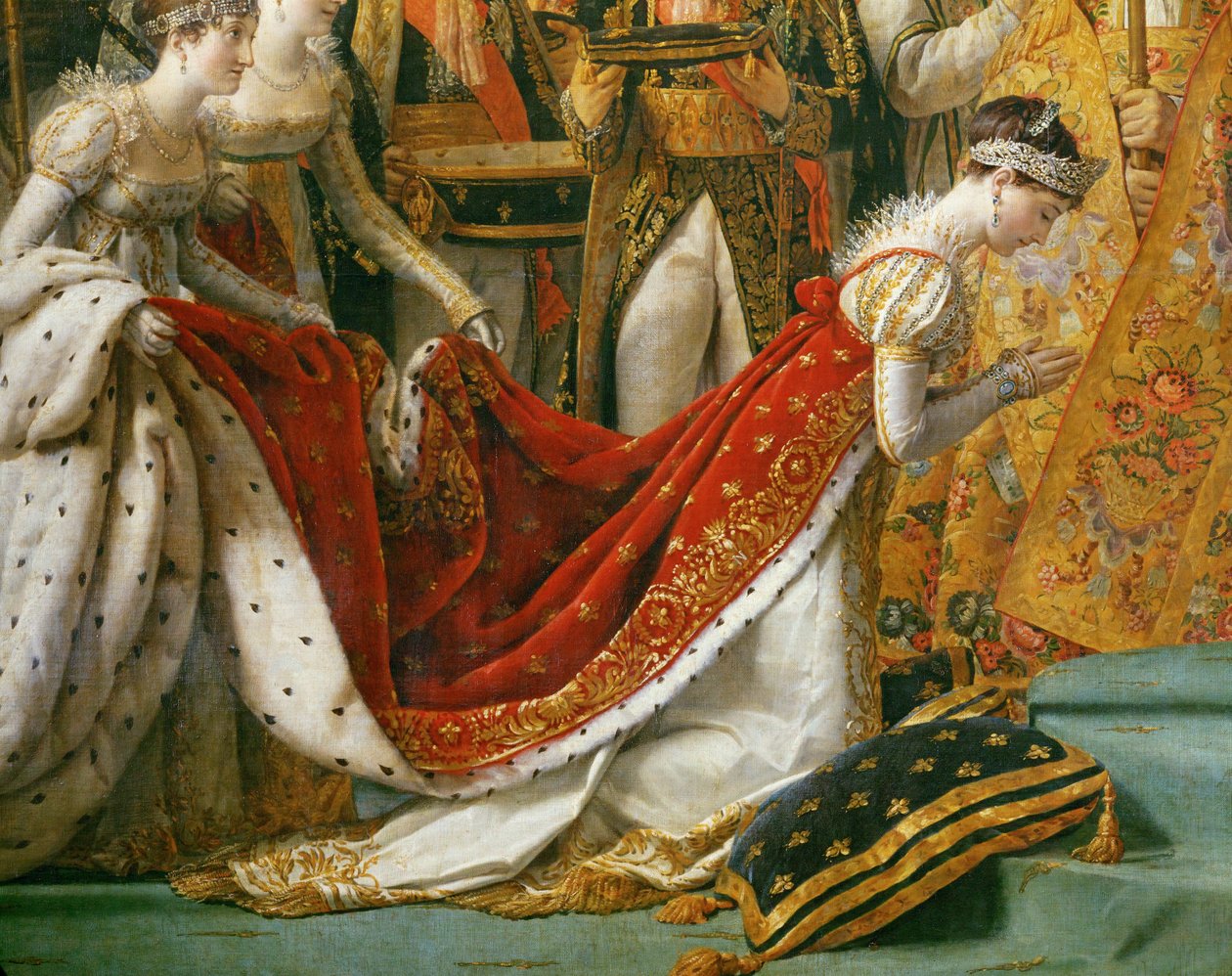 Kroningen af Napoleon i Notre-Dame ... af Jacques Louis David