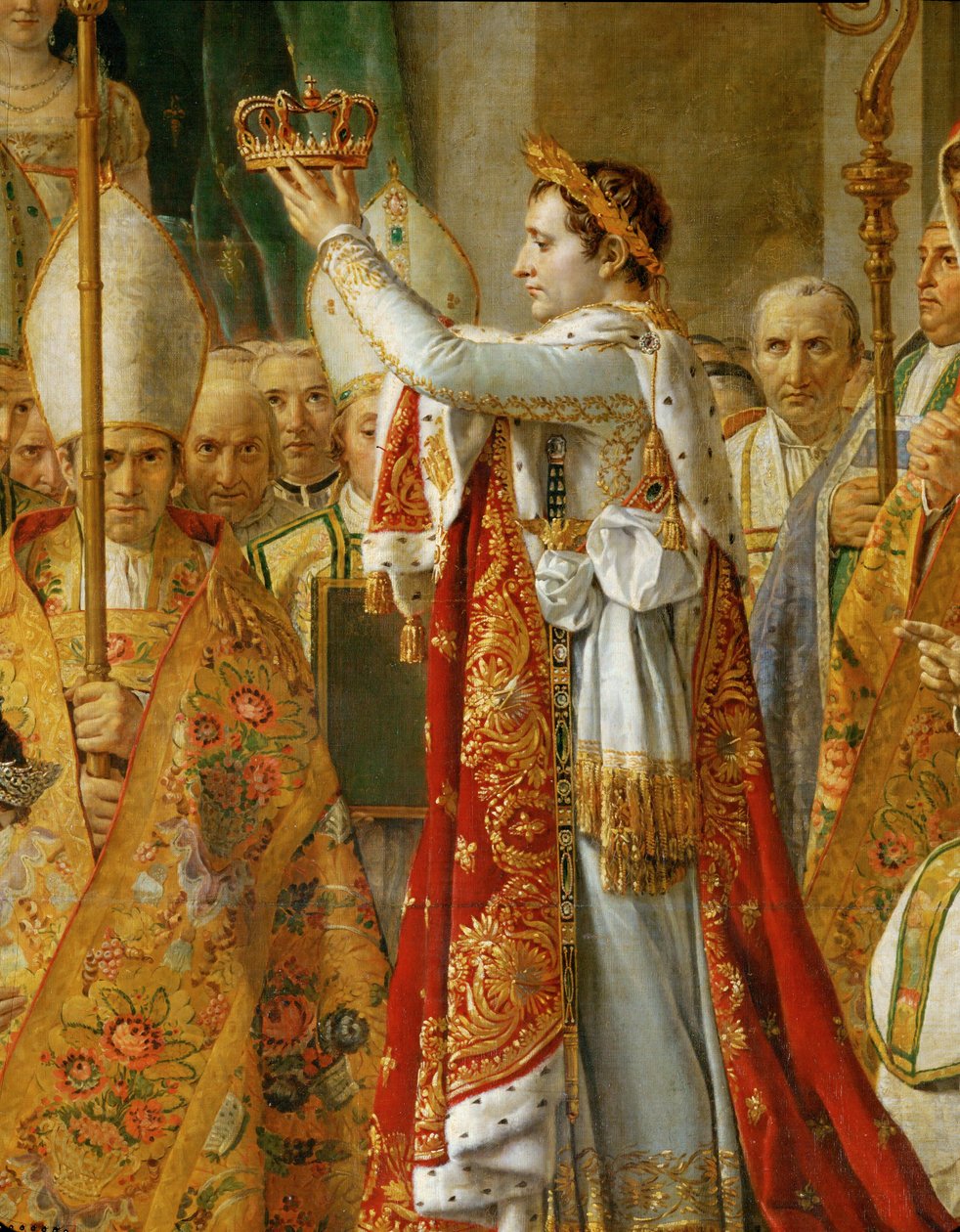 Kroningen af Napoleon i Notre-Dame ... af Jacques Louis David