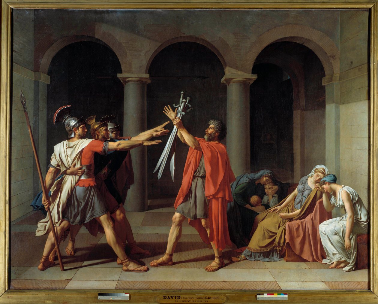 Horatiernes ed af Jacques Louis David