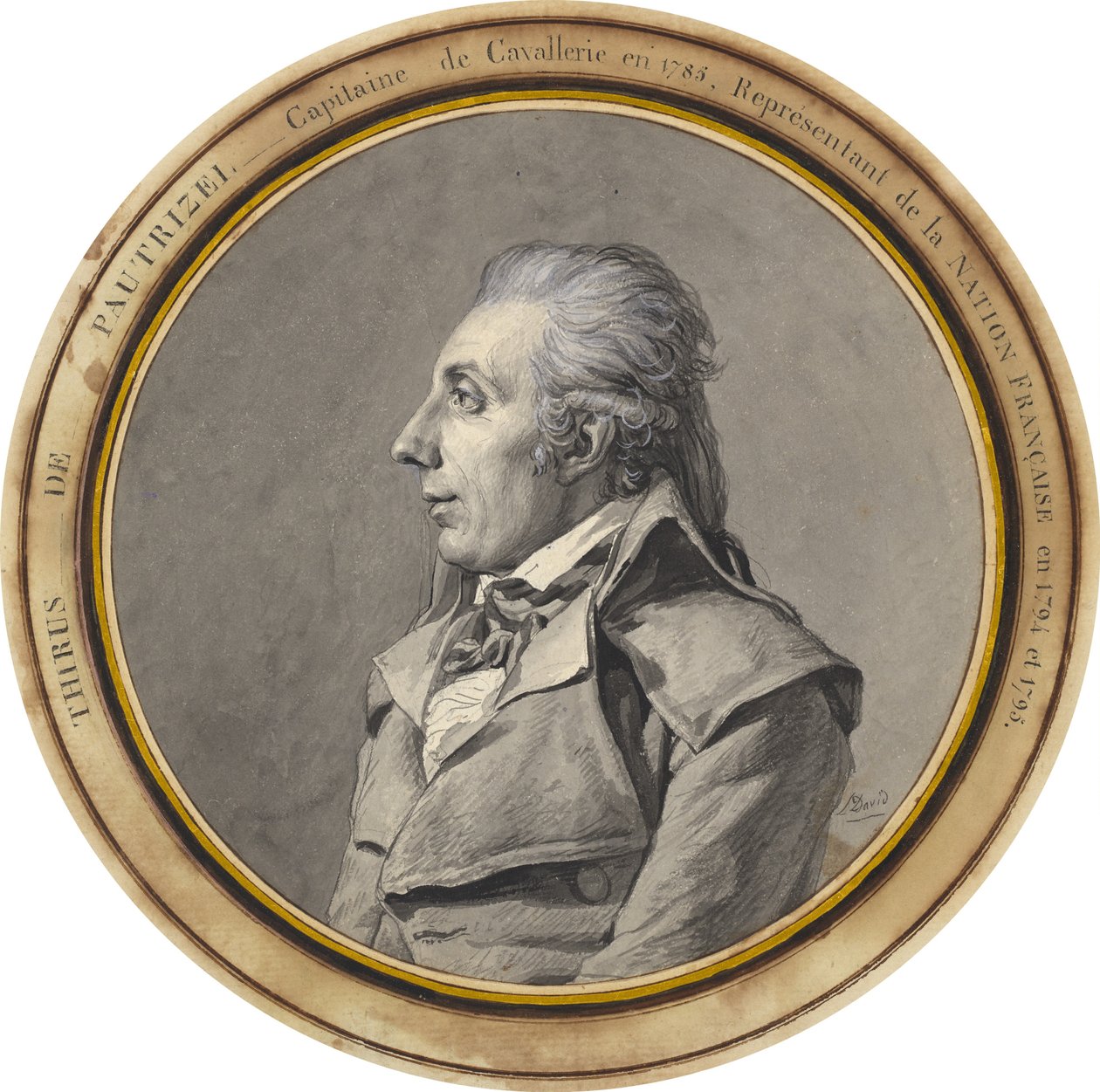 Thirius de Pautrizel af Jacques Louis David
