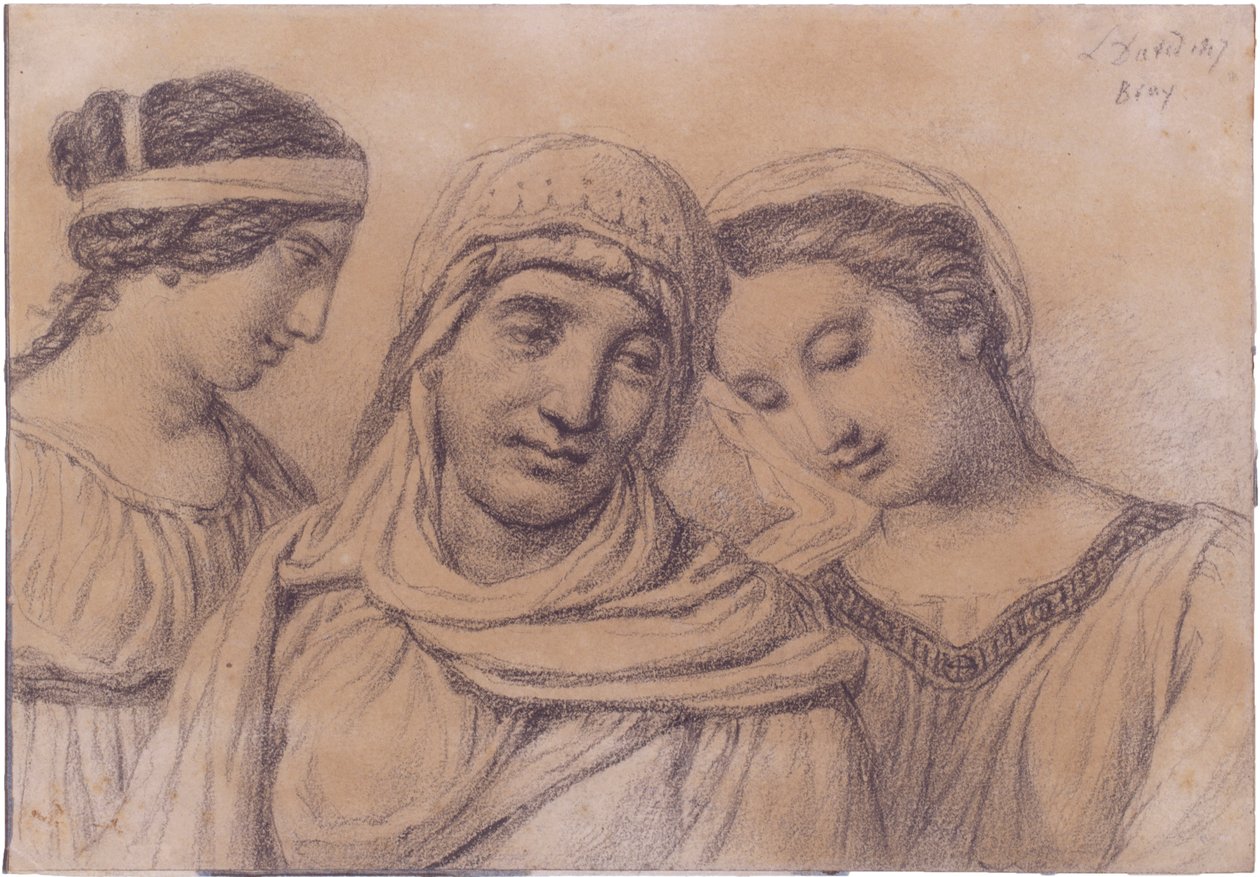 Tre kvinder af Jacques Louis David