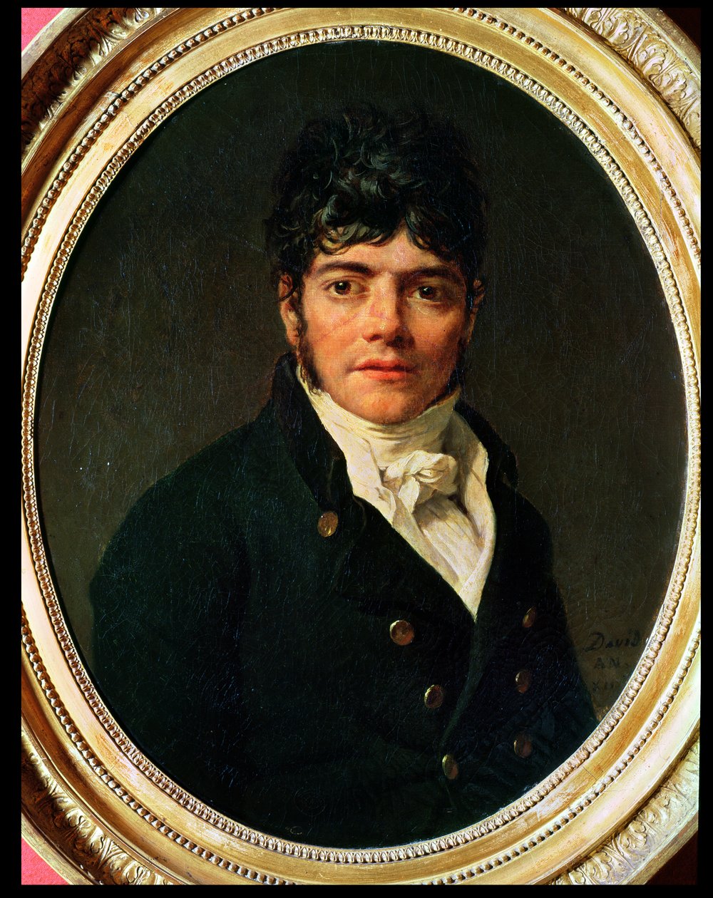 medaljon Portræt af Comte Esteve, 1804 af Jacques Louis David